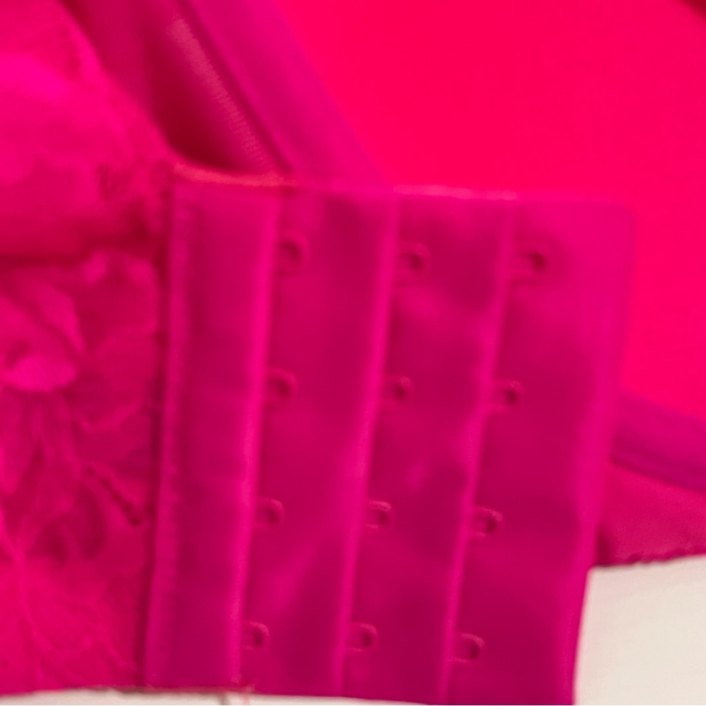 Torrid Hot Pink Lace Bra - Picture 8 of 9
